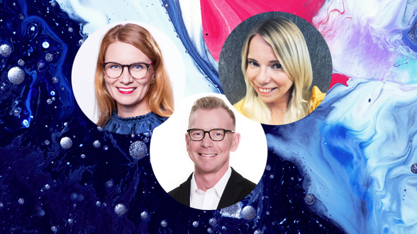 Hanna Poskiparta, Pauliina Heiskanen ja Sami Riekki