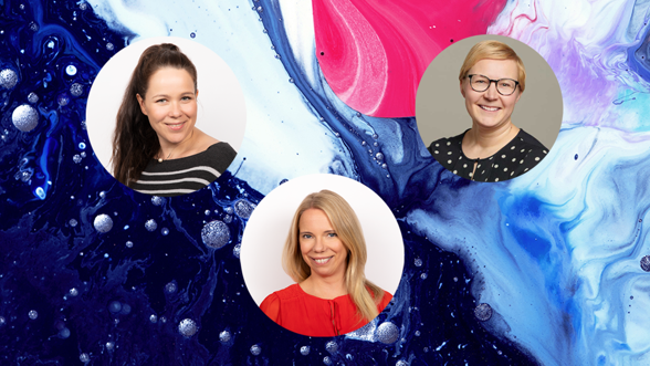 Linda Lehto, Auli Airila ja Pauliina Heiskanen