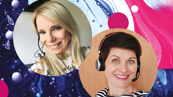 Pauliina Heiskanen ja Anne Kouttu