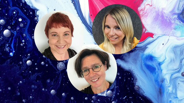 Terhi Rastas, Pauliina Heiskanen ja Eeva Reponen