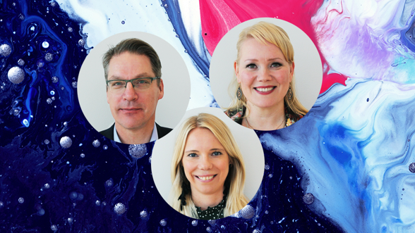 Risto Murto, Katri Viippola ja Pauliina Heiskanen